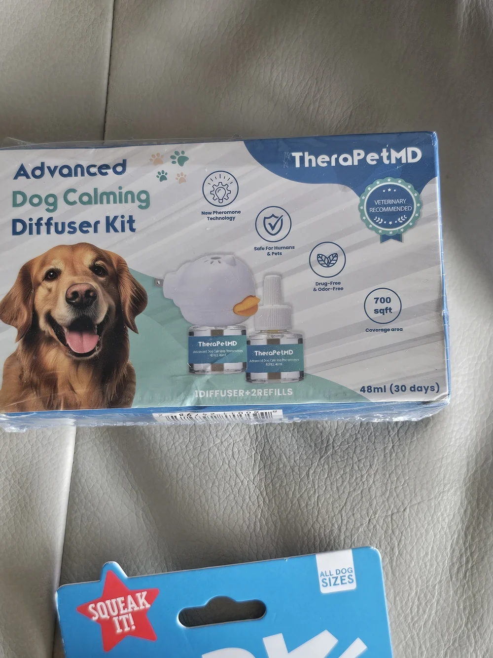 Dog Mom Bundle Life Is Good Pet Dress Small + Bark Toys + TherPetMD Calming Kit